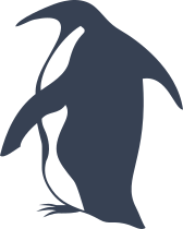 Huge Penguin Walking Sticker