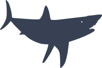Huge Shark Sticker