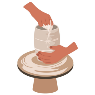 Human Crockery Sticker