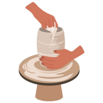 Human Crockery Sticker