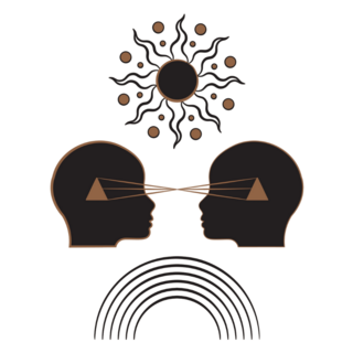 Human Energy Flow Cosmic Sticker