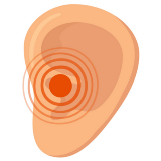 Human Sore Ear Illustration Sticker