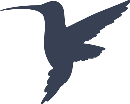 Hummingbird Silhouette Sticker