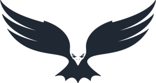 Hunting Eagle Icon Sticker