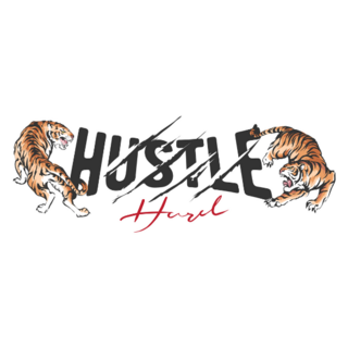 Hustle Tiger Sticker