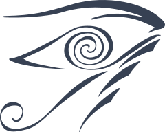 Hypnotic Evil Eye Sticker