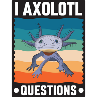 I Ask Questions Sticker