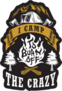 I Camp To Burn Off The Crazy Sticker