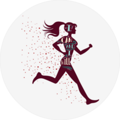 I Can And I Will Girl Runner Sticker