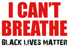 I Cant Breathe, Black Lives Matter DieCut Sticker