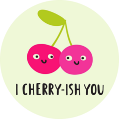 I Cherry-ish You Sticker