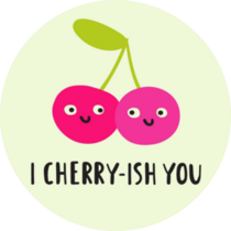 I Cherry-ish You Sticker