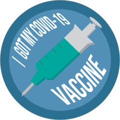 I Got My Covid-19 Vaccine Sticker