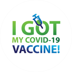 I Got My Covid Vaccine Shot Sticker