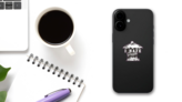 I Hate People Sticker, Funny Vector Image on a Phone (New) example