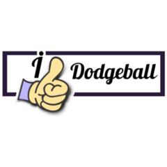 I Like Dodgeball Sticker