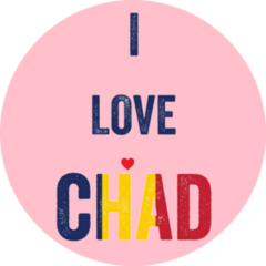 I Love Chad Sticker