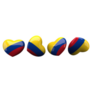 I Love Colombia Heart Collection Sticker