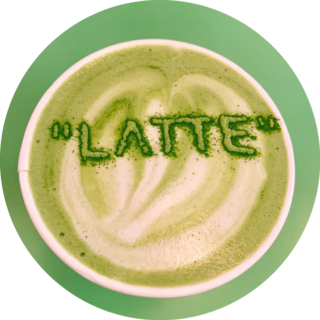 I Love Green Tea Matcha Latte Sticker 