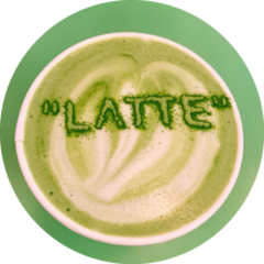 I Love Green Tea Matcha Latte Sticker 