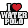 I Love Heart Polo Sticker