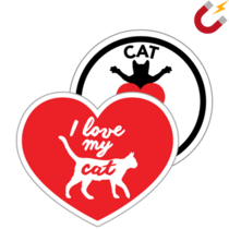 Magnets - I Love My Cat