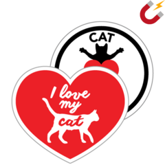 Magnets - I Love My Cat