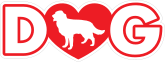 I Love My Golden Retriever With Heart For Letter O Sticker