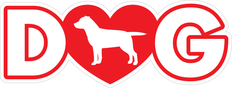 I Love My Labrador With Heart For Letter O Sticker