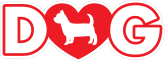 I Love My Yorkshire Terrier With Heart For Letter O Sticker