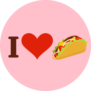 I Love Tacos Sticker