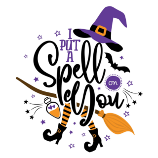I Put a Spell On You Illustration Sticker