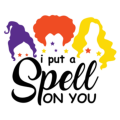 I Put a Spell On You Witches Sticker