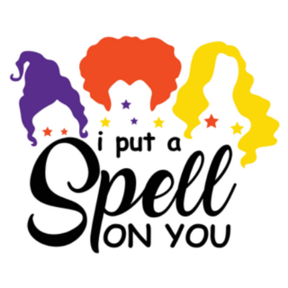 I Put a Spell On You Witches Sticker