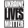 I Stand With Ukraine Solidarity Lives Matter Sticker