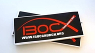 IBOC Church Custom Die Cut Stickers