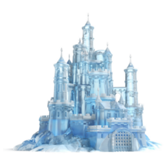 Ice Castle Pretty Sticker