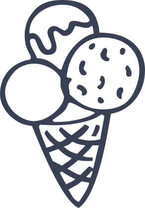 Ice Cream Cone Sticker