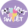 Ice Cream Purple Sweet Sticker