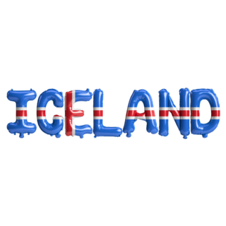 Iceland Balloons Sticker