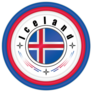 Iceland Circle Logo Sticker