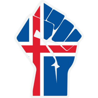 Iceland Fist Sticker