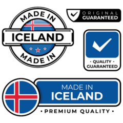 Iceland Labels Sticker Sheet