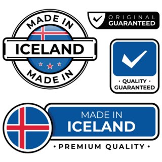 Iceland Labels Sticker Sheet