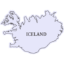 Iceland Outline Sticker