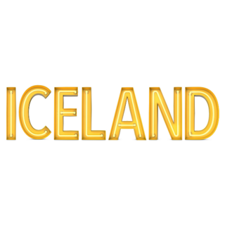 Iceland Yellow Sticker