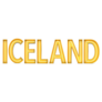 Iceland Yellow Sticker