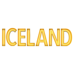 Iceland Yellow Sticker