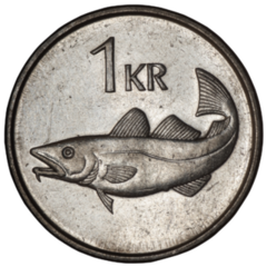 Icelandic One Crown Sticker