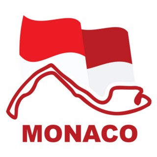Icon Of Monaco Flag Sticker